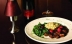 Cajun Seared Duck Breast with Cranberry Orange Glaze served with Citron Risotto & Tuscan Spinach